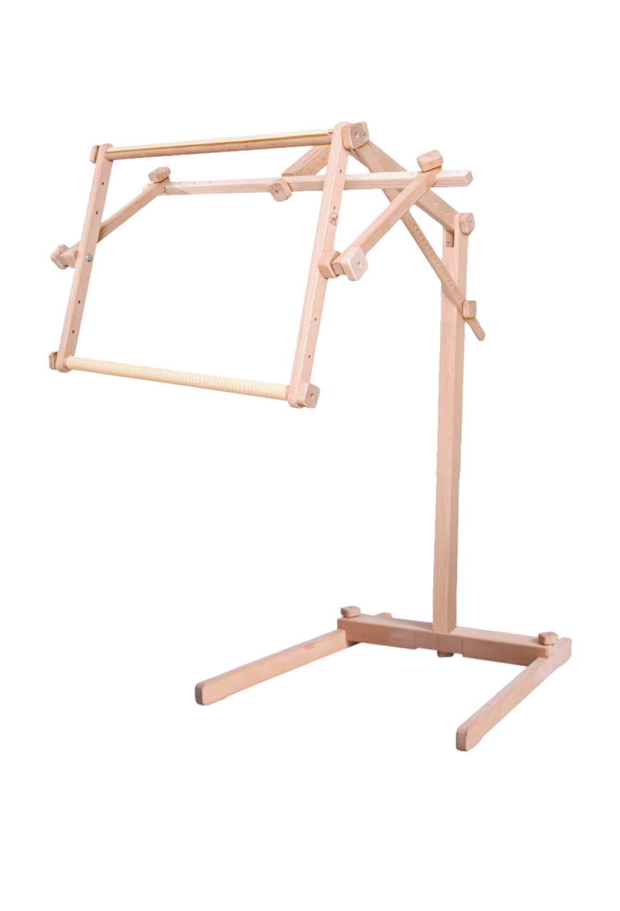 Floor-standing wooden embroidery stand Stork 11,8*15,7in CSAI3040